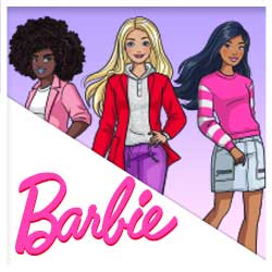 Barbie Stickers