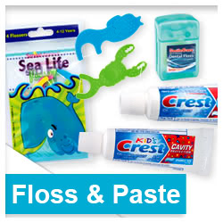 Toothpaste, Floss & Mouthwash