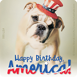 Fourth of July Stickers