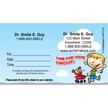Custom Kid Check Up Appointment Cards