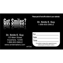 Custom Got Smiles? Appointment Cards