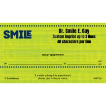 Smile Appointment Cards
