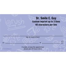 Brush, Floss, Smile Appointment Cards