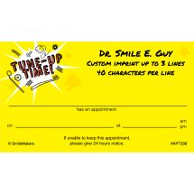 Dental Tune Up Time Appointment Cards
