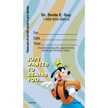 Custom Goofy Reminder Appointment Cards