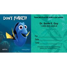 Custom Finding Nemo Dont Forget Appointment Cards