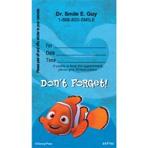 Custom Nemo Cute Dont Forget Appointment Cards