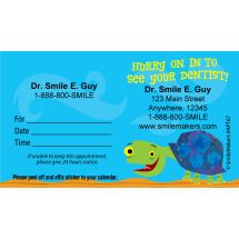 Custom Hurry Turtle Appointment Cards