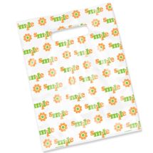 Scatter Print Smile Flower Bags