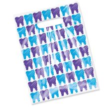 Scatter Print Tooth Sketch Bags