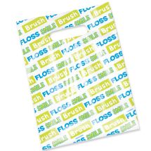 Scatter BrushFlossSmile Words Bags