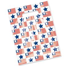 Scatter Print Tooth Flag Bags