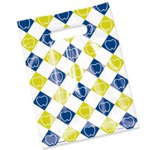 Scatter Print Tooth Checkers Bags