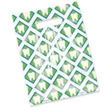 Scatter Print Tooth Designs Bags