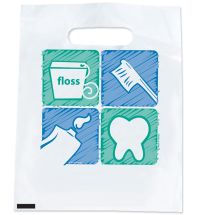 Tooth, Brush, Floss, Paste Bags