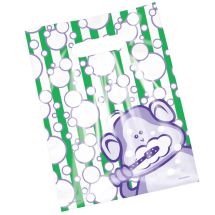 Scatter Brush, Floss, Smile Monkey Bubbles Bags