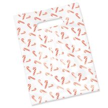 Candy Cane Scatter Print Bags