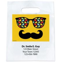 Custom Glasses & Moustache Bags