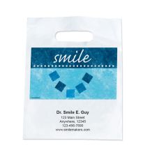 Custom Abstract Smile Take Home Bags