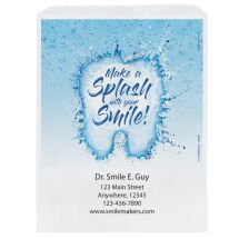 Custom Make a Splash Paper Bags- Small, Large, or Pharmacy