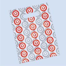 Take Aim Dental Scatter Print Bags