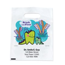 Custom Dino-Tooth Bags