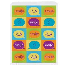 Dental Emoticon Paper Bags