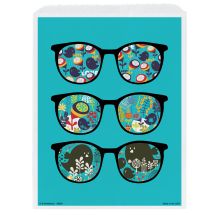 Graphic Lens Paper Bags