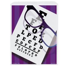 Eye Chart Paper Bags