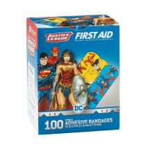 Stat Strip® Wonder Woman, Superman, & The Flash Bandages - Case