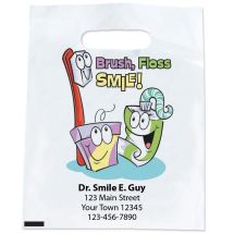 Custom Brush, Floss, Smile Bag