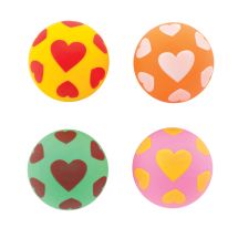 30mm Scatter Heart Bouncing Balls