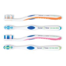 Custom Full Color SmileCare™ Adult Premium 36 Tongue Cleaner Toothbrushes