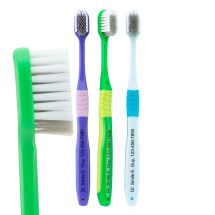 Custom SmileCare™ Adult Compact Comfort Grip Toothbrushes