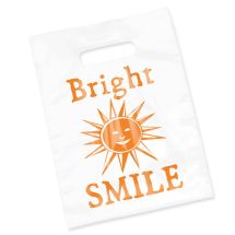 CLEAR Bright Smile Supplies Bags