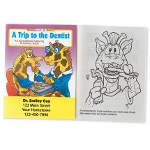 Custom Dentist Coloring Books