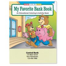 Custom Favorite Bank Coloring Book