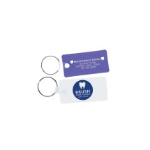 Rectangle Key Tags - 1 Color