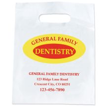 7 1/2" x 9" Custom 2-Color Take Home Bags