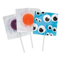 Eyeball Lollipops in Canister
