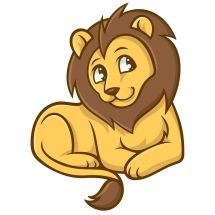 Jungle Friends Lion Wall Decal