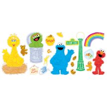 Sesame Street Assorted Wall Decals