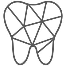 Triangular Tooth Wall Decal