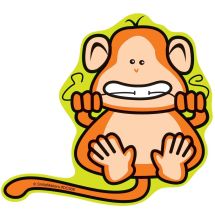 Flossing Monkey Wall Decal
