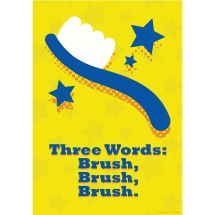 Brush, Brush, Brush Poster