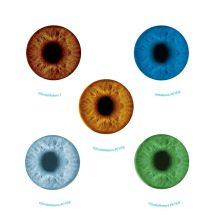 Glow in the Dark Eyes Stickers