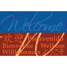 Welcome Languages Greeting Cards