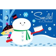 Smile! It's Christmas Greeting Cards with Personalized Envelopes