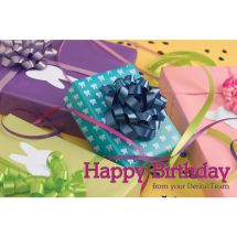 Dental Birthday Presents Greeting Cards