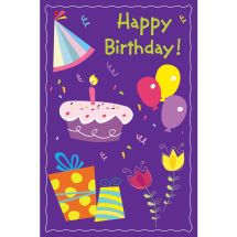 Happy Birthday Party Greeting Cards
